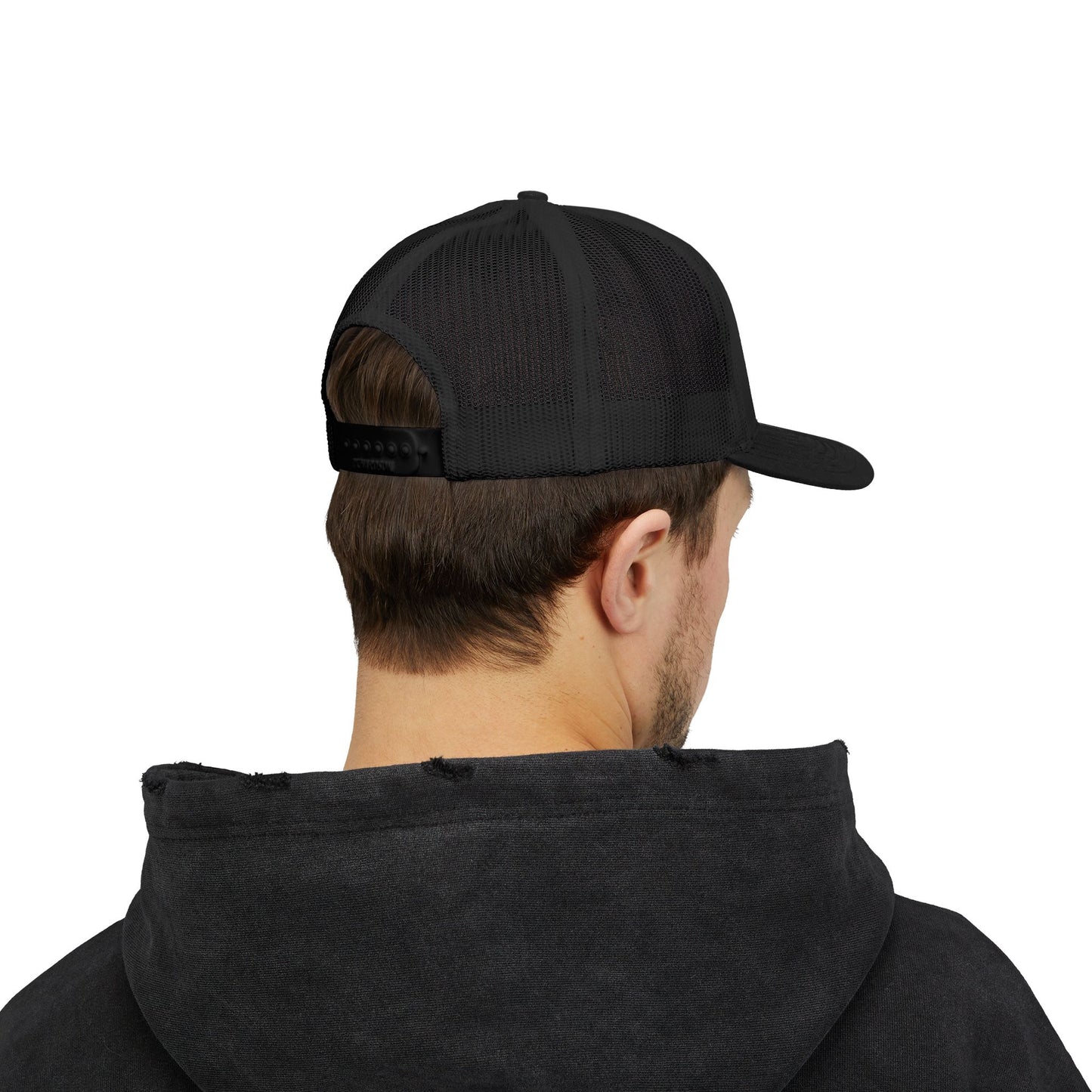Casquette snapback patriotique style camionneur – Motif drapeau américain 