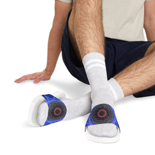 Men's Removable-Strap Sandals Circles