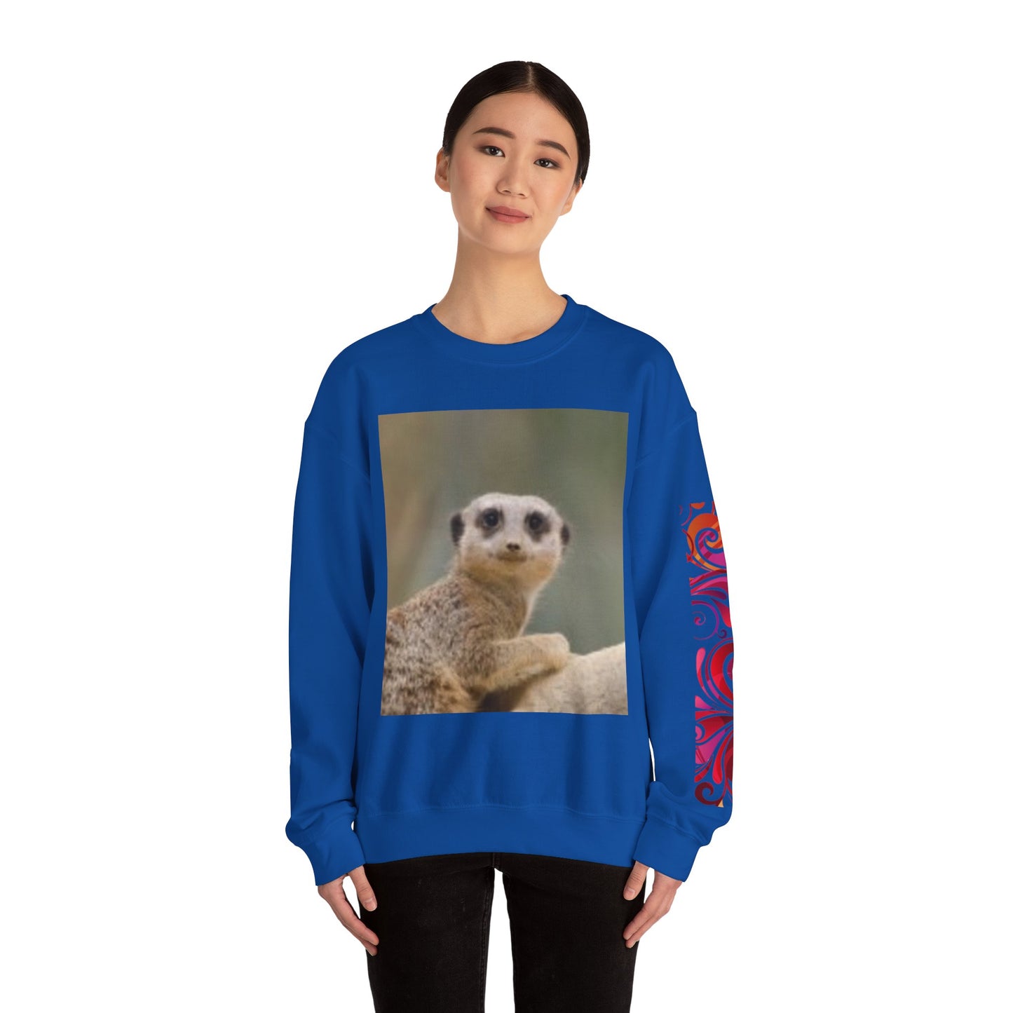 Sudadera de cuello redondo con fotografía de vida silvestre: un regalo para los amantes de la naturaleza 