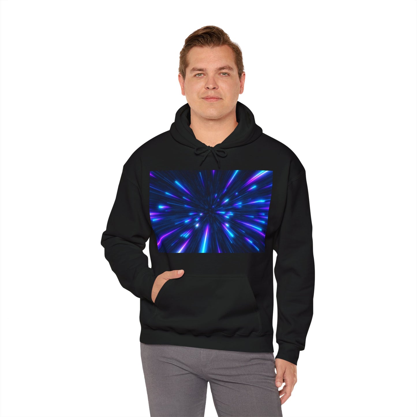 Hooded Sweatshirt Blue