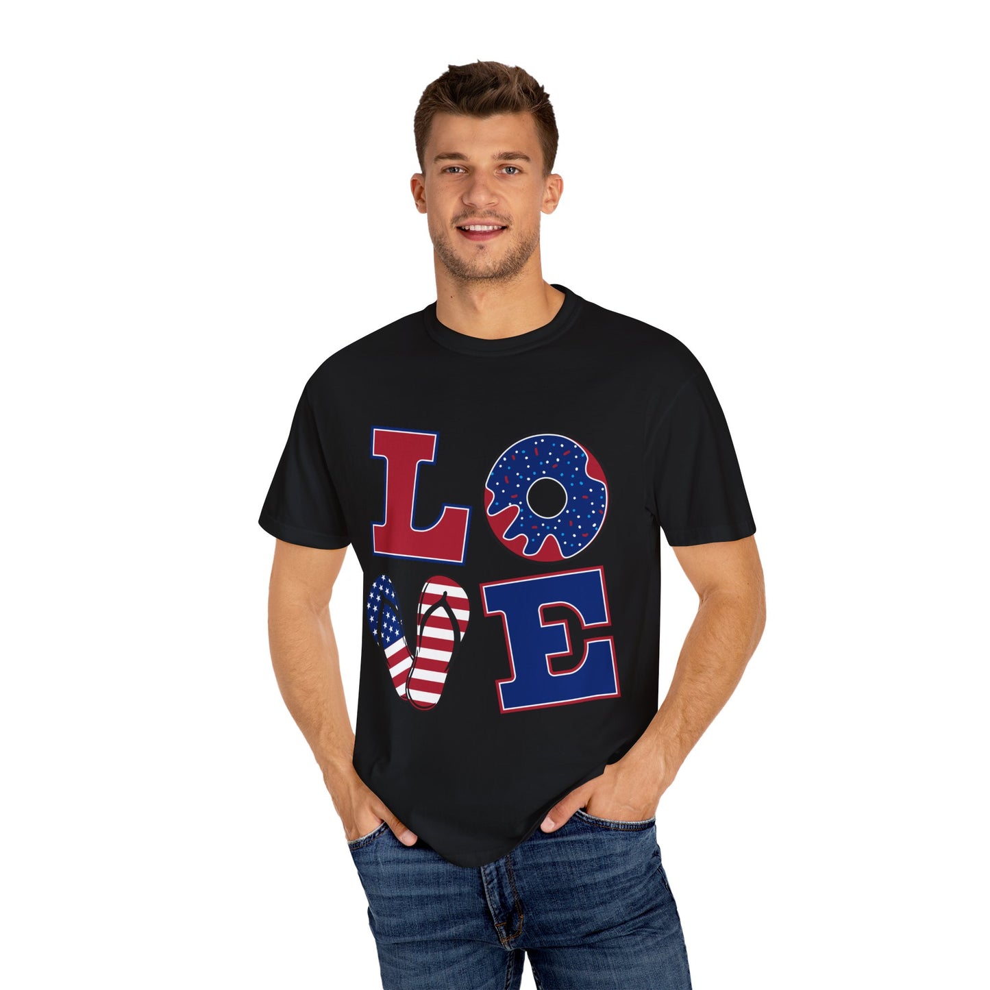 T-shirt unisexe LOVE Maman Papa Fils Fille Enfants Amis