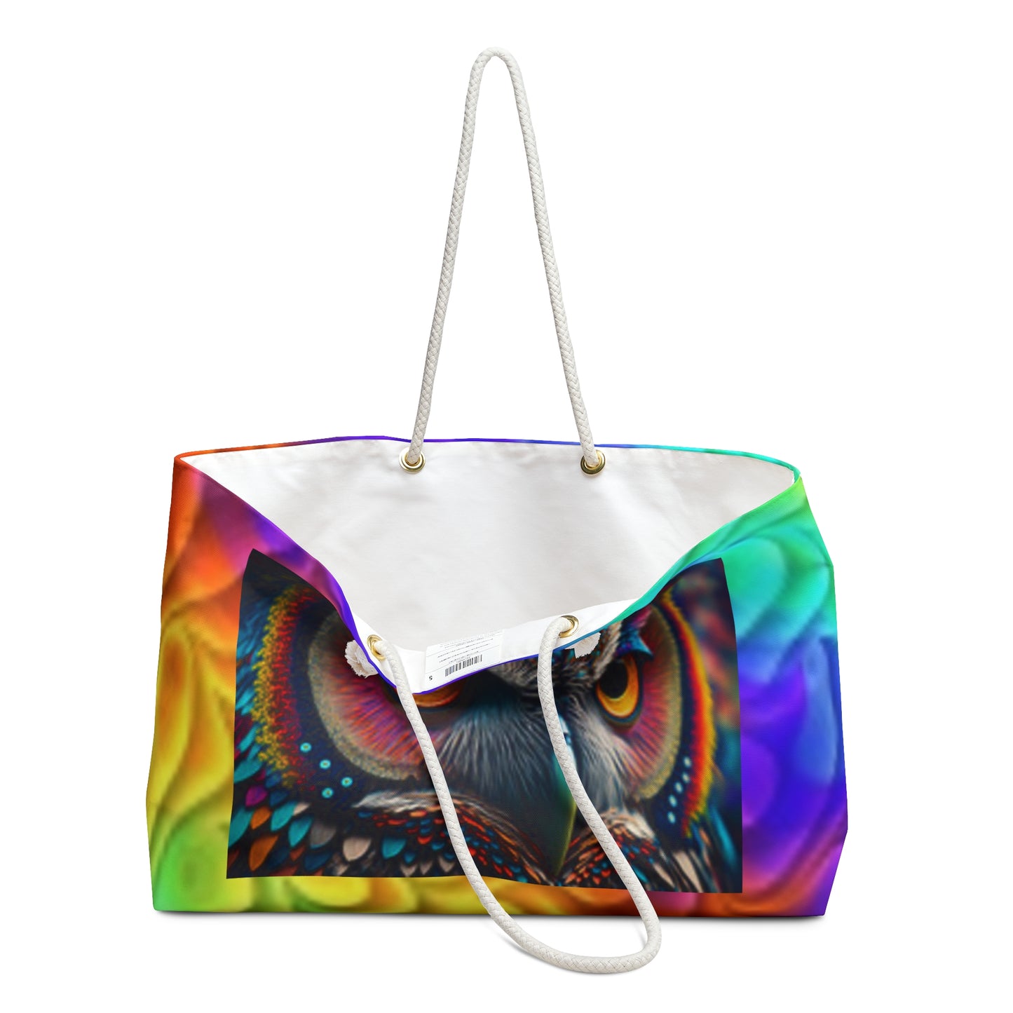 Sac de voyage 24"x14" Visage de hibou