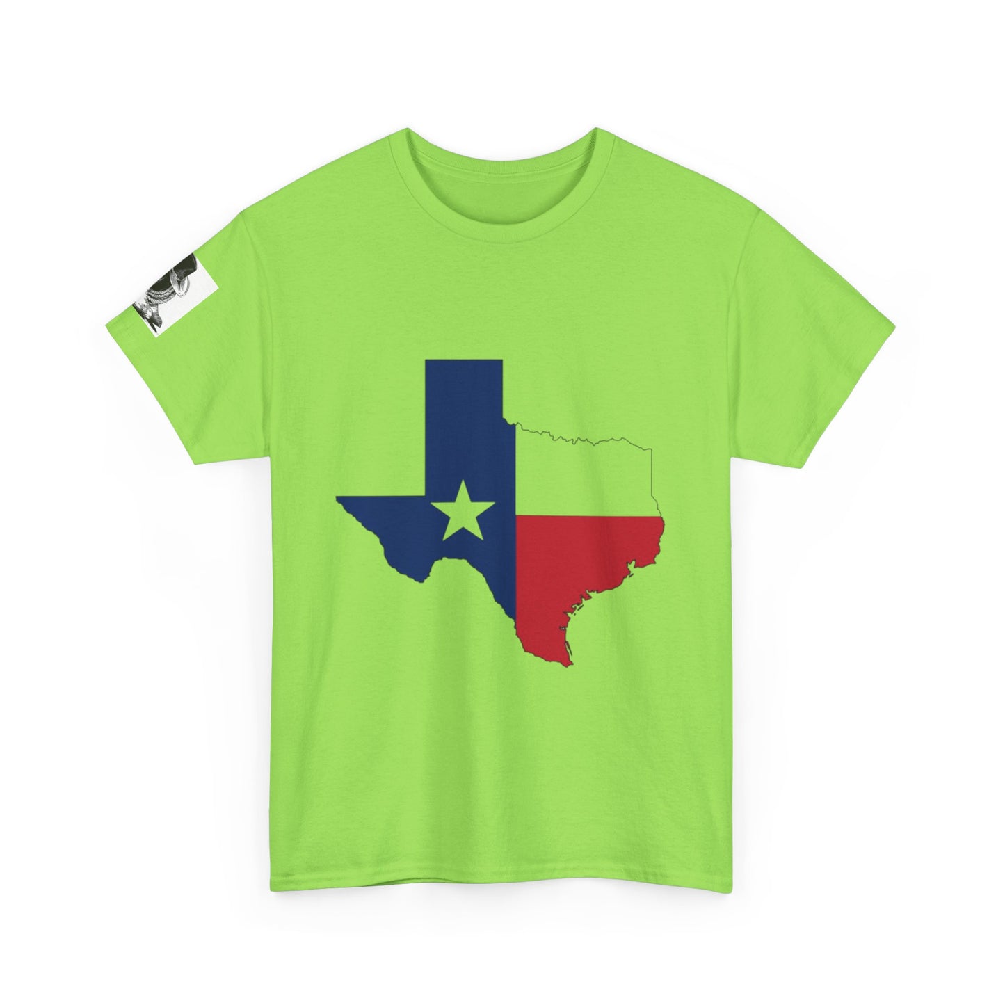 Texas Pride Unisex Heavy Cotton Tee - Rustic Sunset Design
