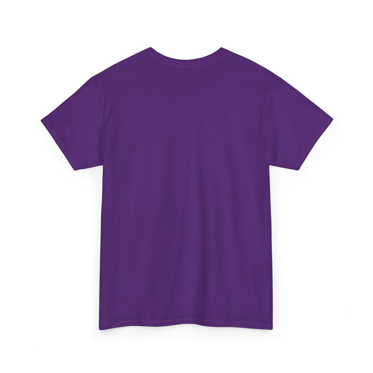 Camiseta unisex de algodón grueso con paisaje de atardecer vibrante 