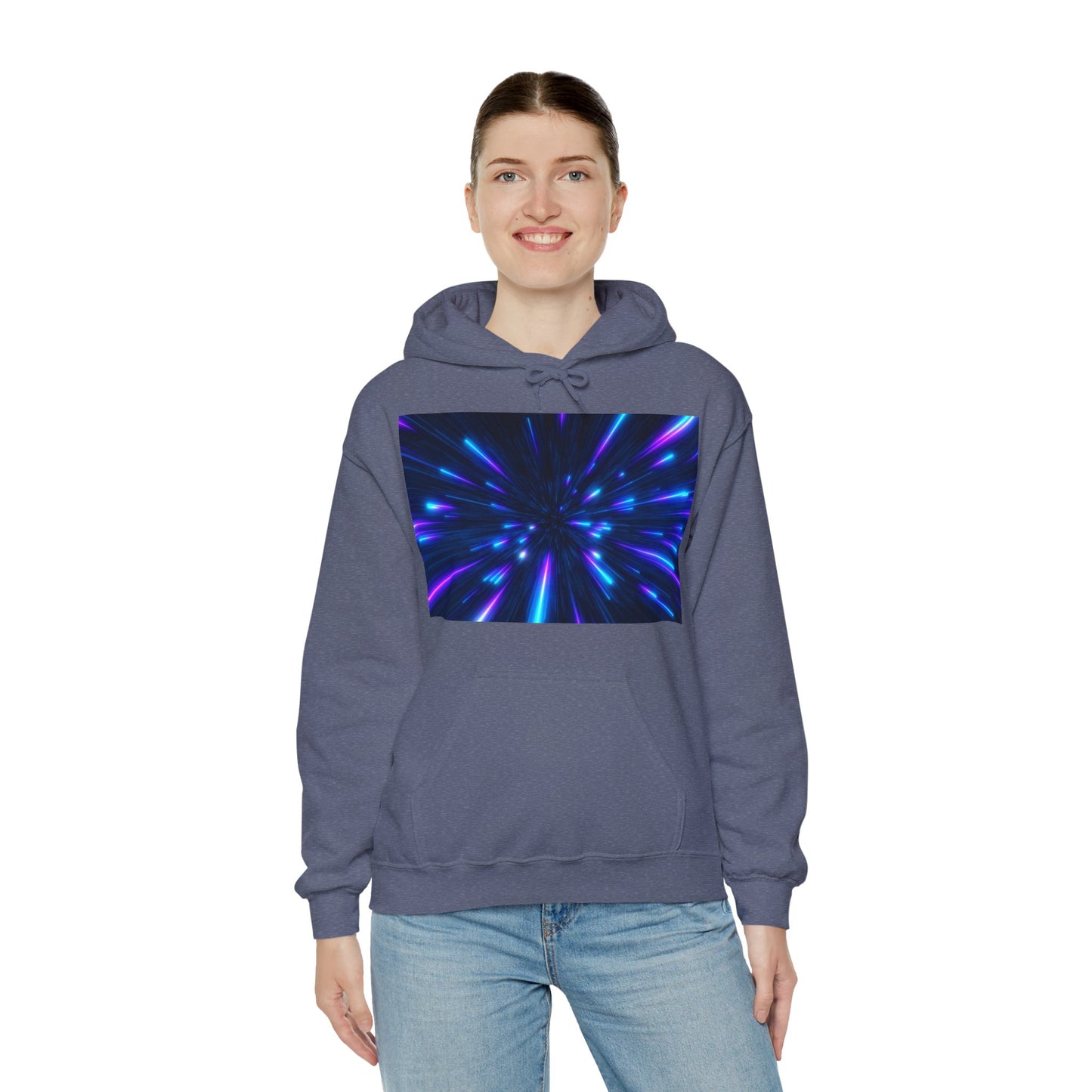 Hooded Sweatshirt Blue