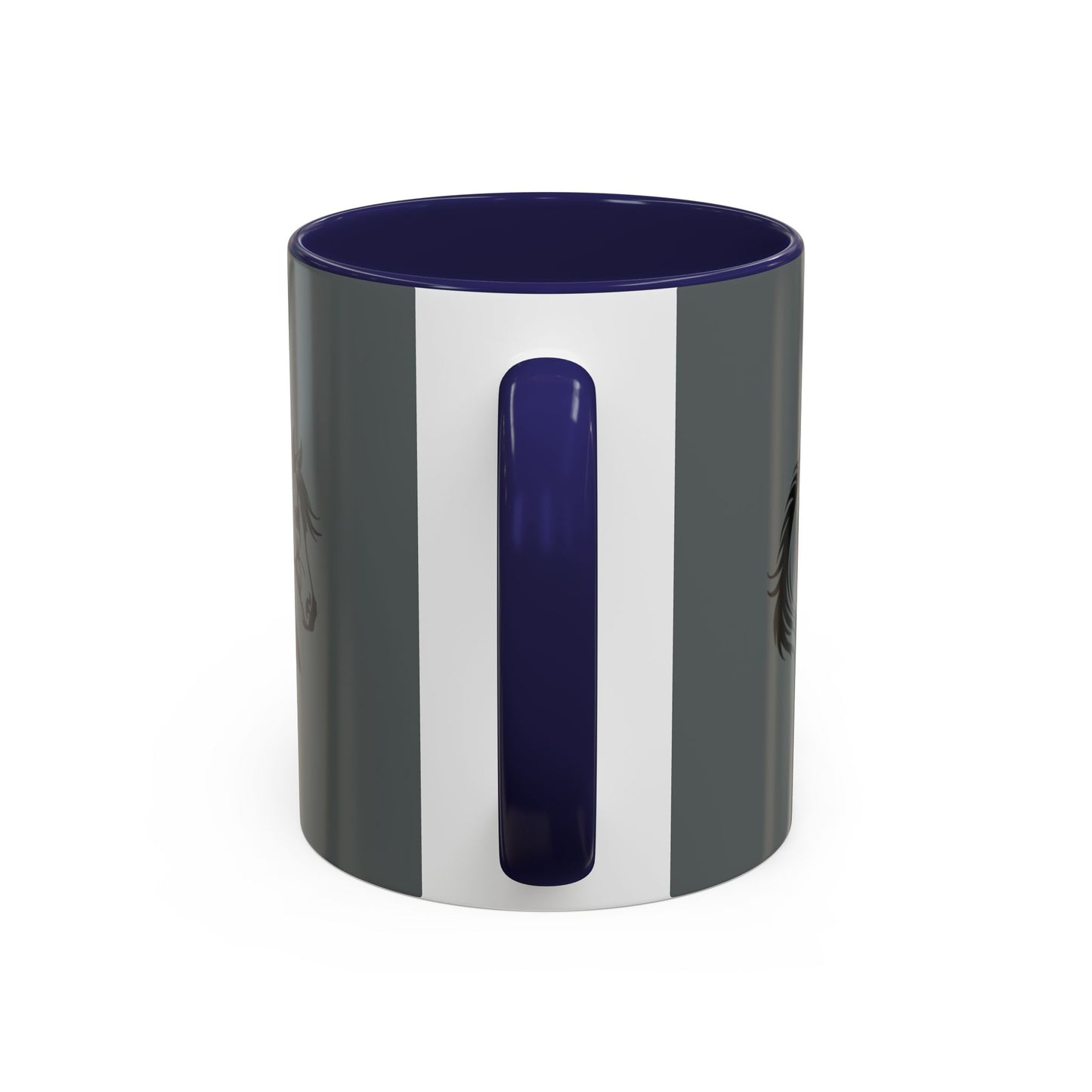 Majestic Horse Accent Coffee Mug - Perfect for Equestrians and Animal Lovers
