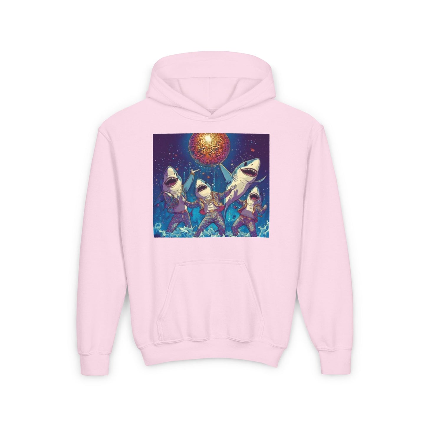 Shark Adventure Youth Hoodie - Cozy Blend for Fun Ocean Lovers