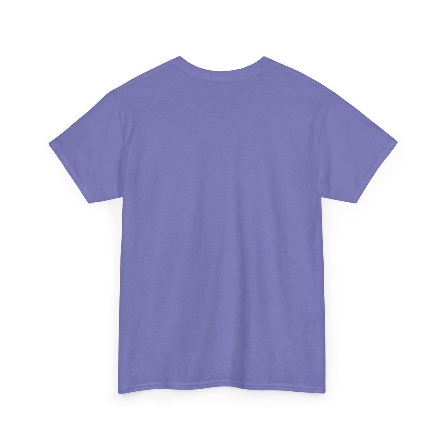 Camiseta unisex de algodón grueso con estampado floral: cómoda y vibrante para uso diario. 