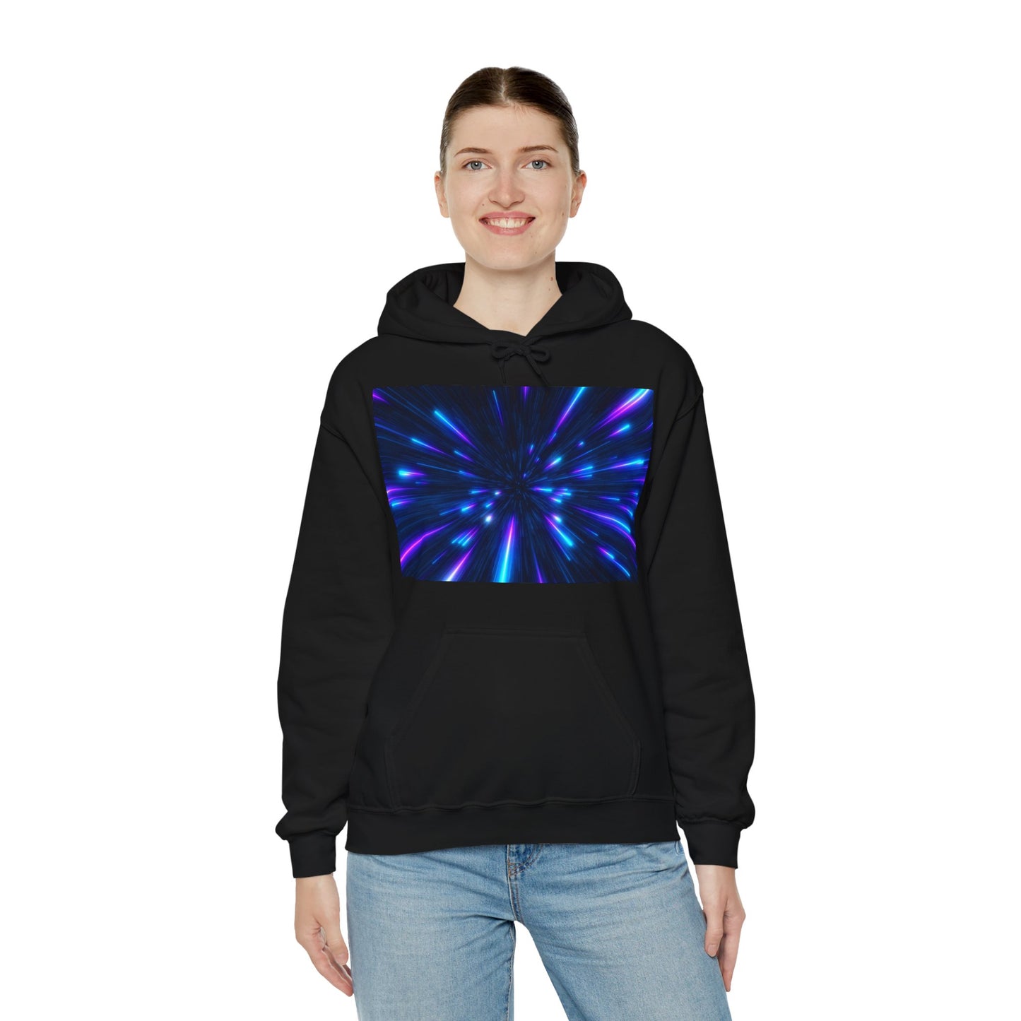 Hooded Sweatshirt Blue