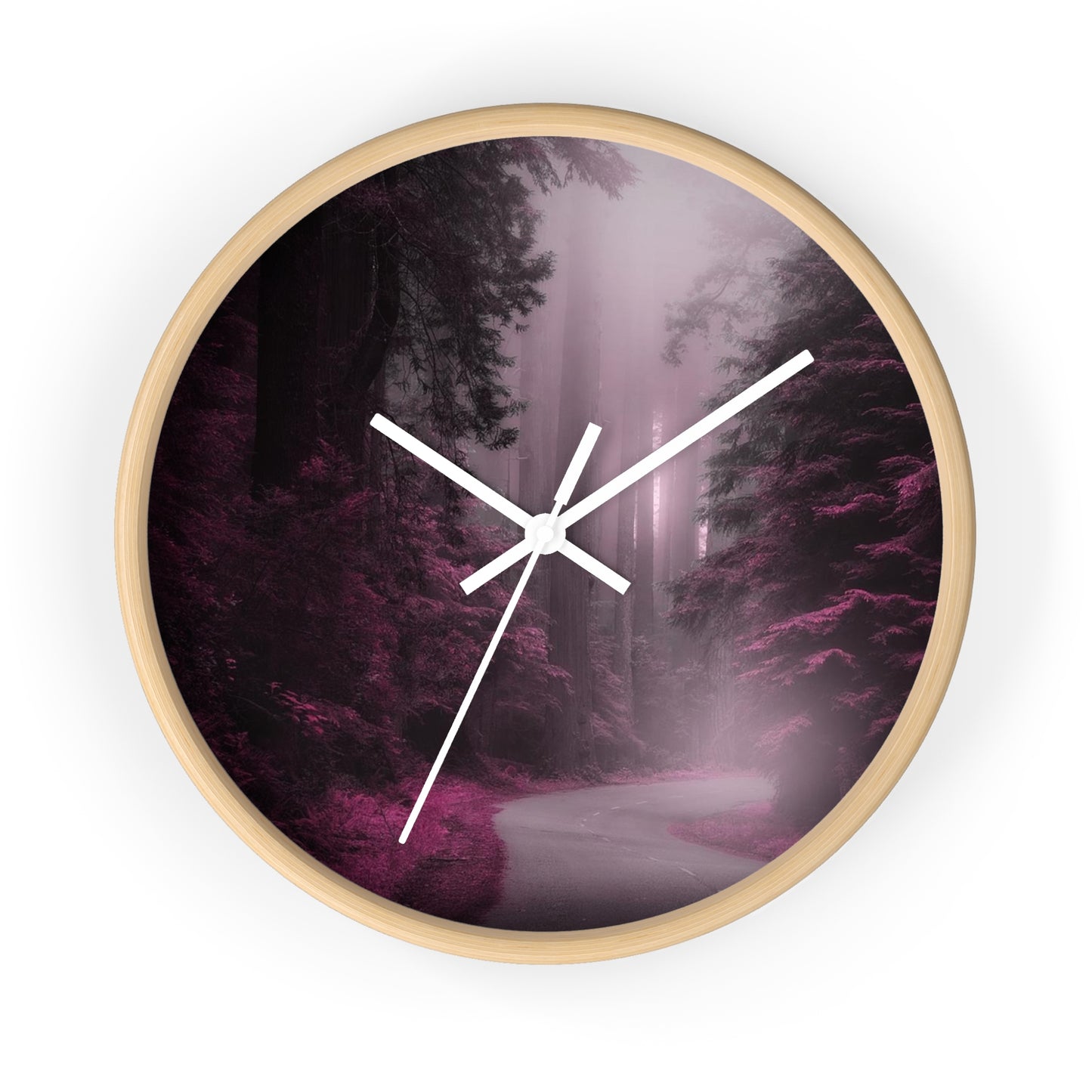 Horloge murale Purple Wilderness So Beautiful