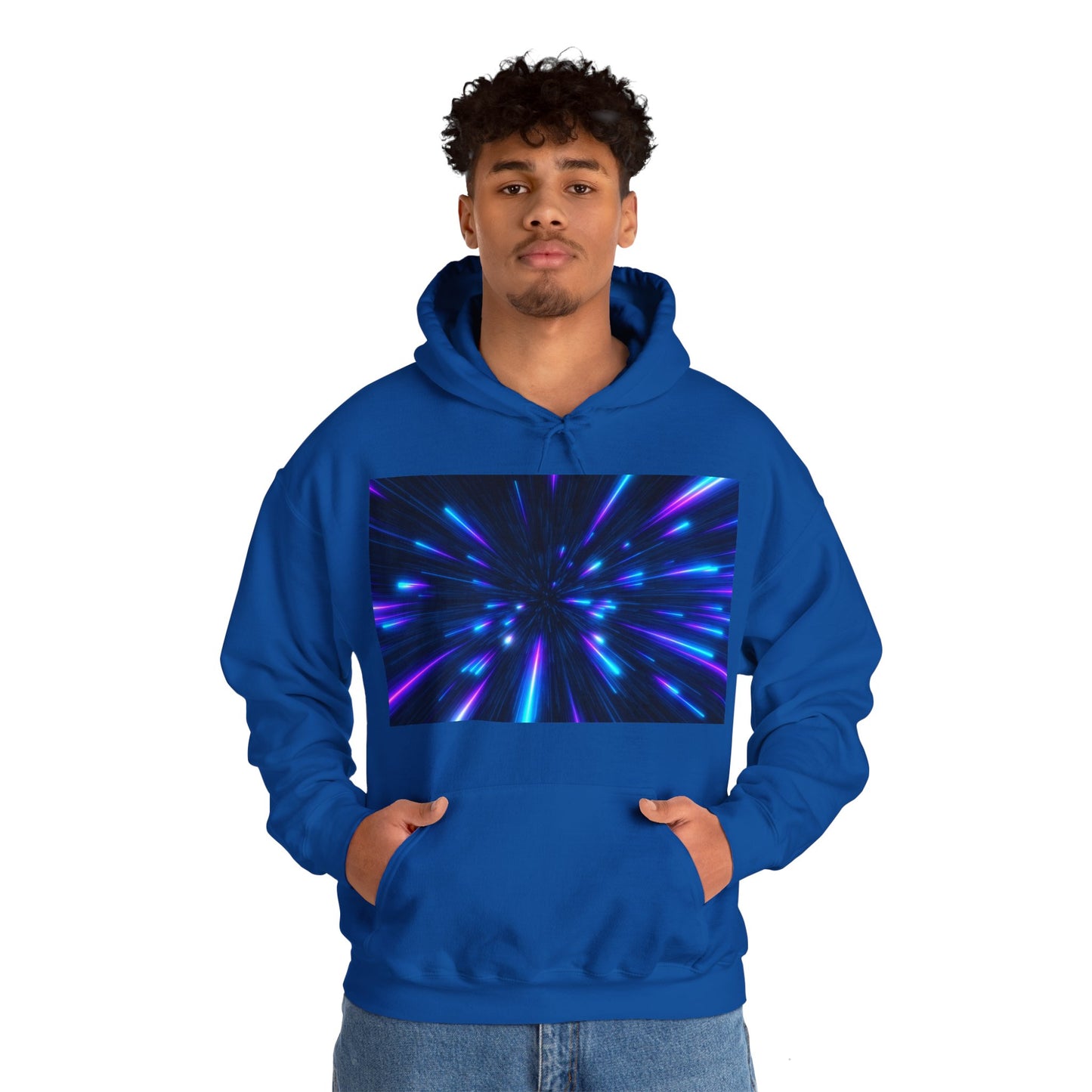 Hooded Sweatshirt Blue