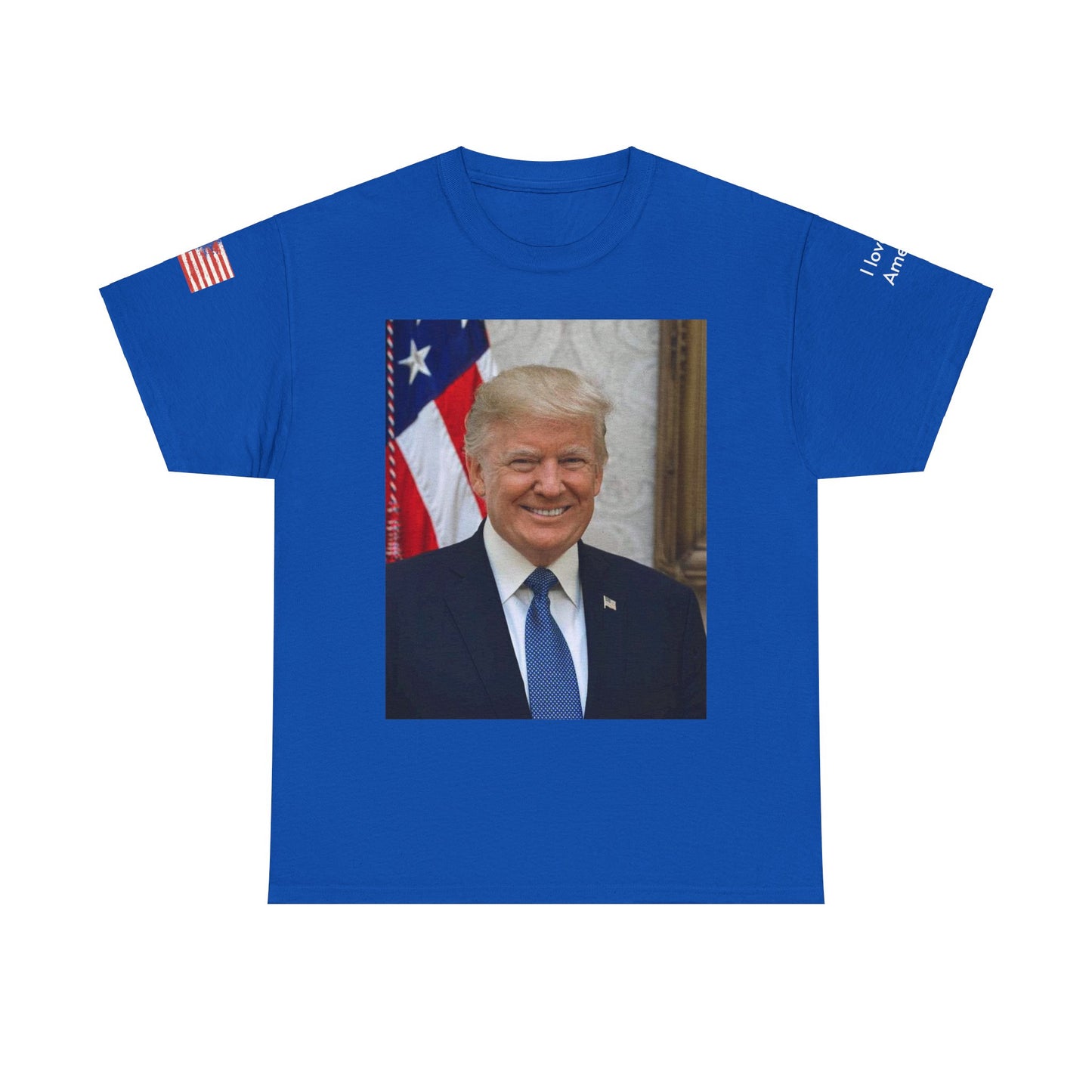 T-shirt President Donald Trump I love America