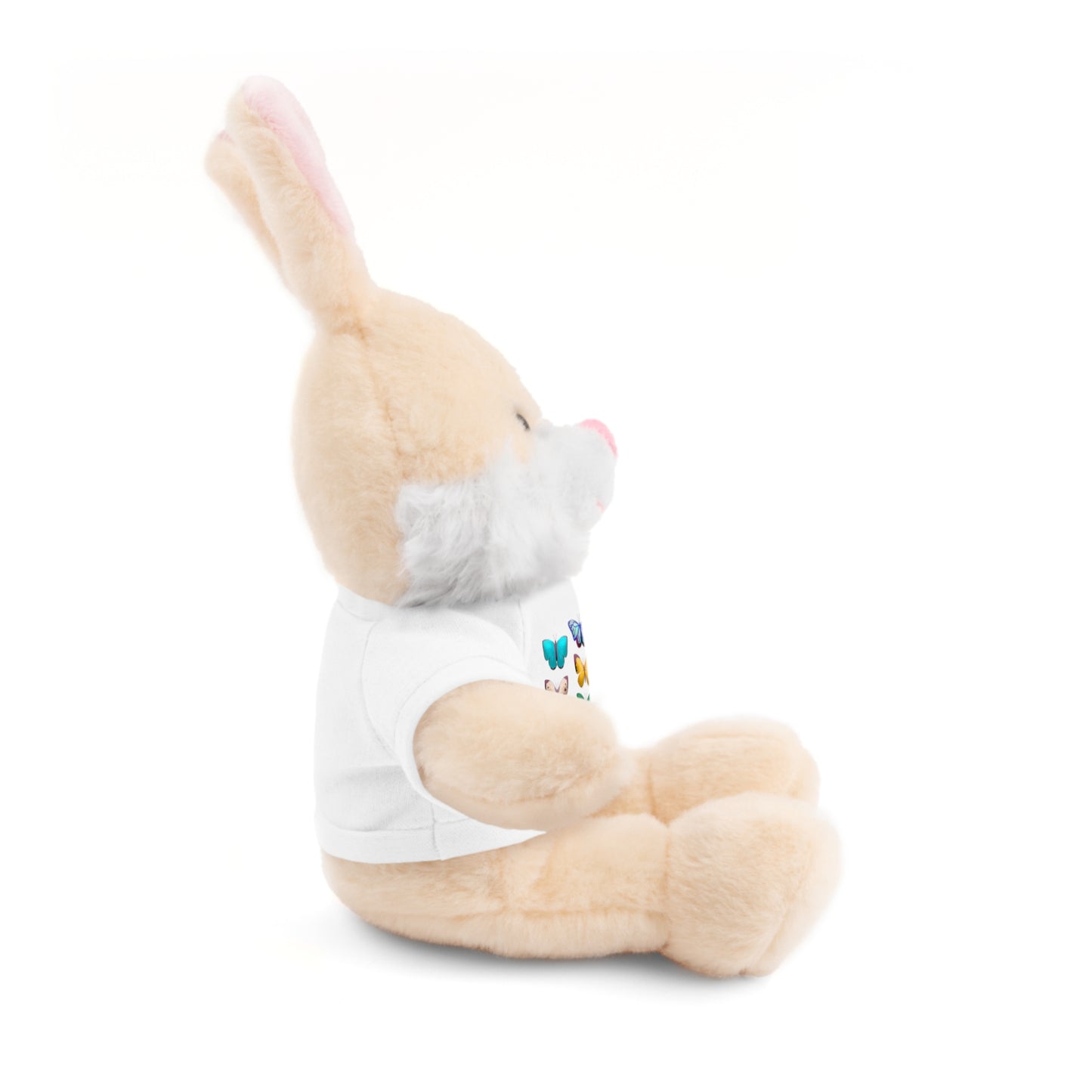 Teddy Bear with T-shirt Butterflies