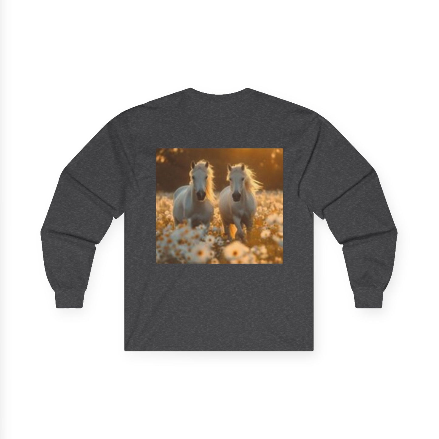 Majestic Horse Unisex Ultra Cotton Long Sleeve Tee - Perfect for Animal Lovers