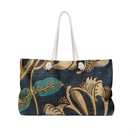 Weekender Bag Gold Flower Great Gift for Momma