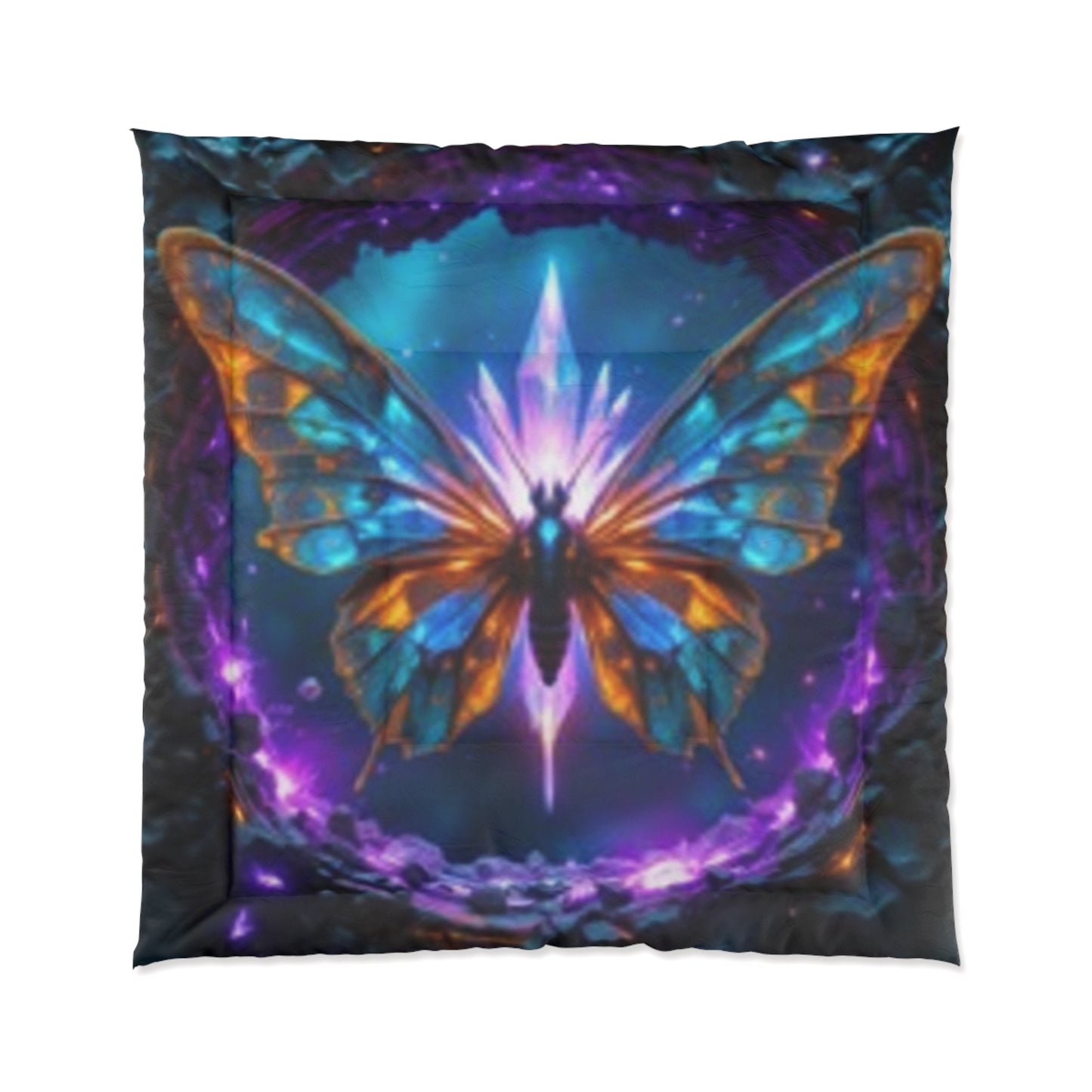 Couette Papillon Vibrante - Une parure de lit bohème de rêve pour des espaces douillets