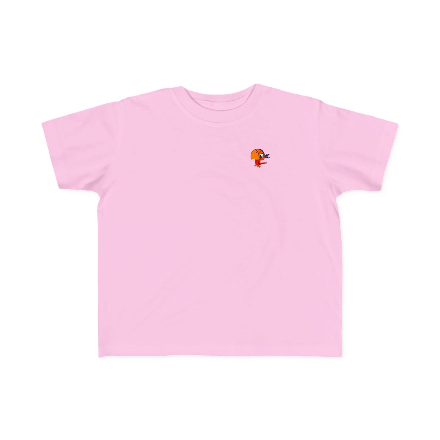 Camiseta para niños pequeños Loro de dibujos animados ¡A los niños les encantará esto!