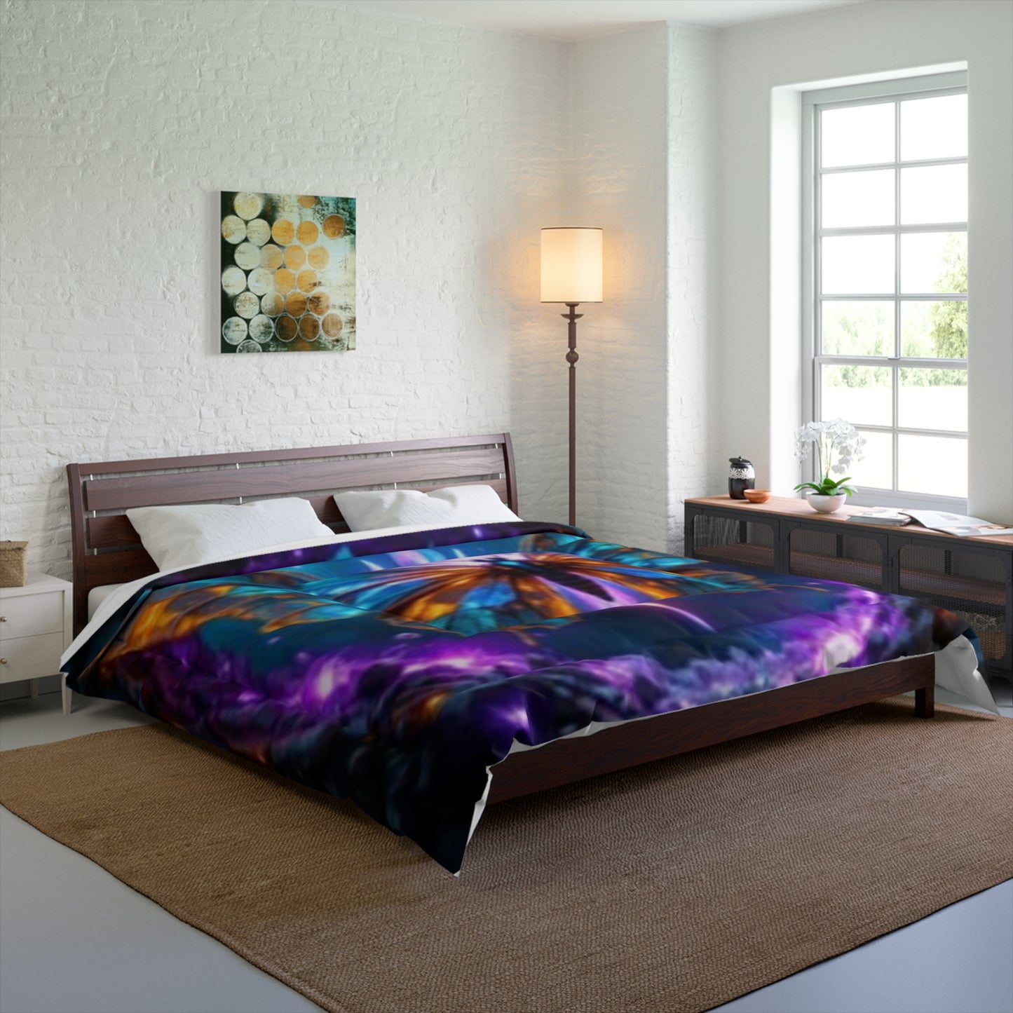 Couette Papillon Vibrante - Une parure de lit bohème de rêve pour des espaces douillets