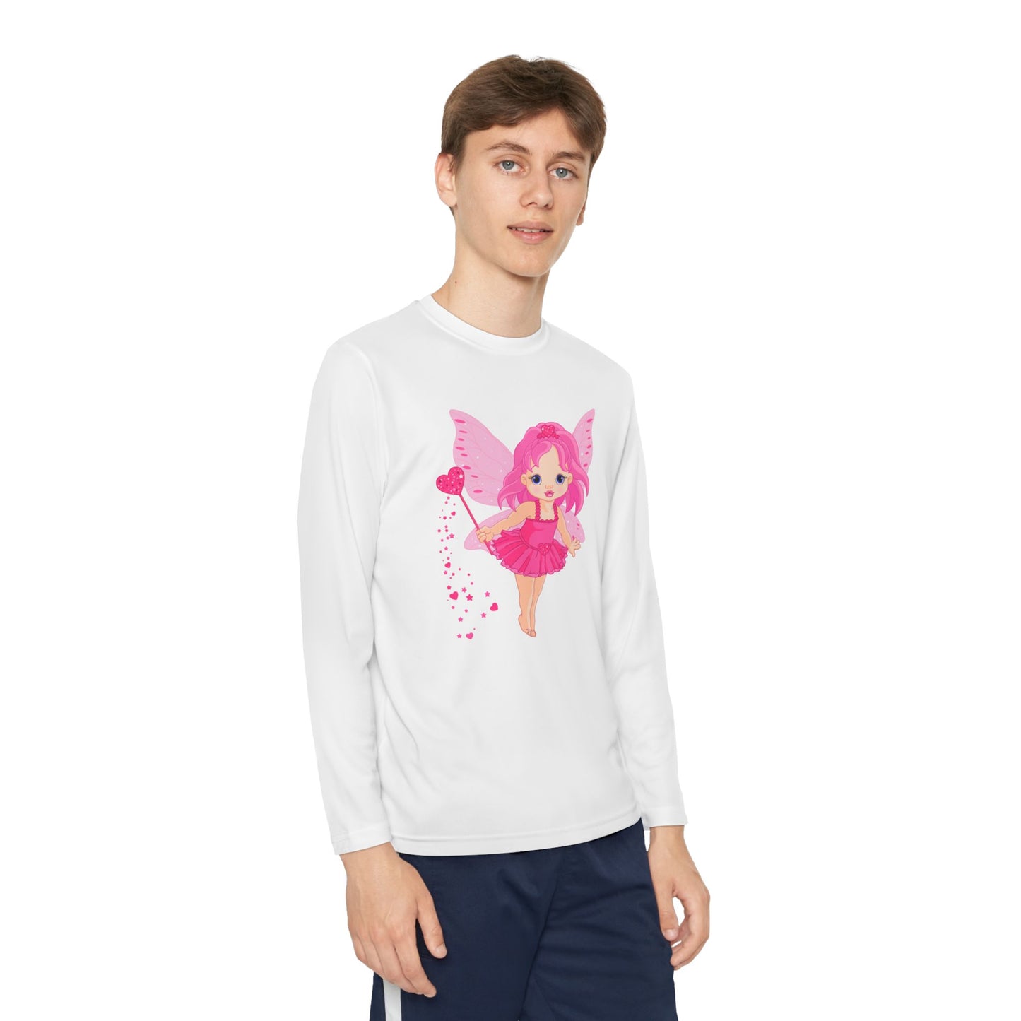 Youth Long Sleeve T-shirt Fairy Great for girls