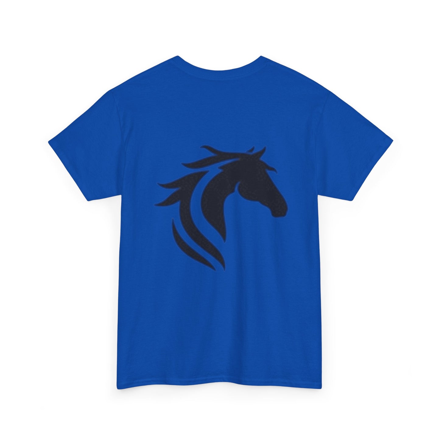 Majestic Galloping Horses Unisex Heavy Cotton Tee - Perfect for Equestrian Lovers
