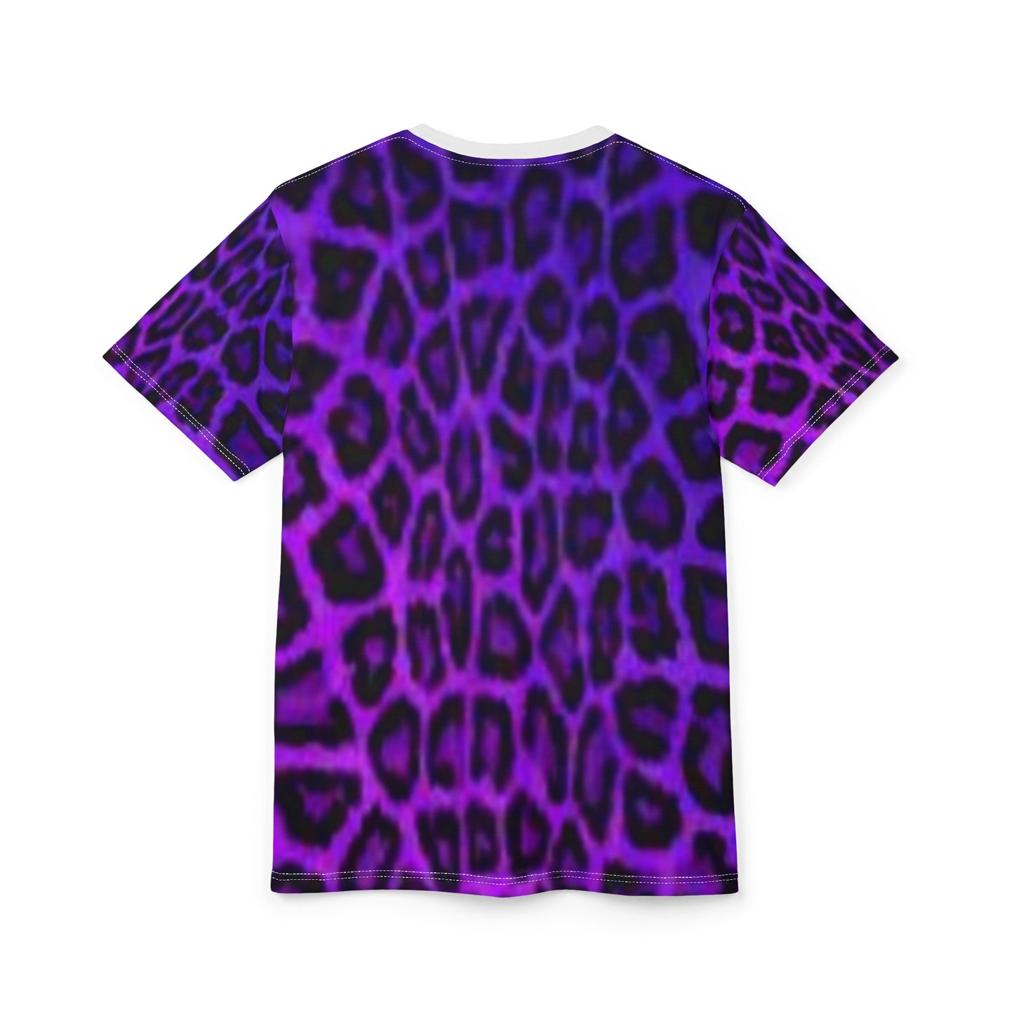 Pyjama léopard violet vibrant - T-shirt élégant et chemise à imprimé animal unique