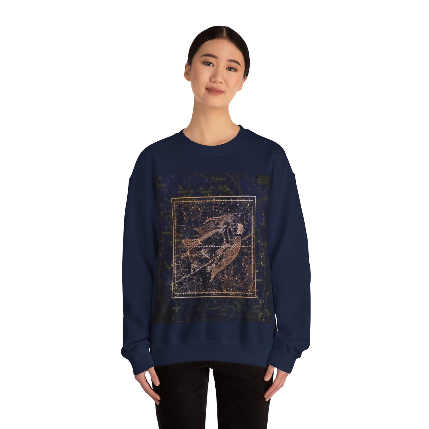 Sudadera unisex de cuello redondo Heavy Blend™ 