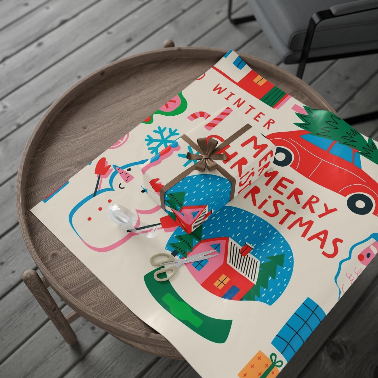 Papiers d'emballage Joyeux Noël 🎄