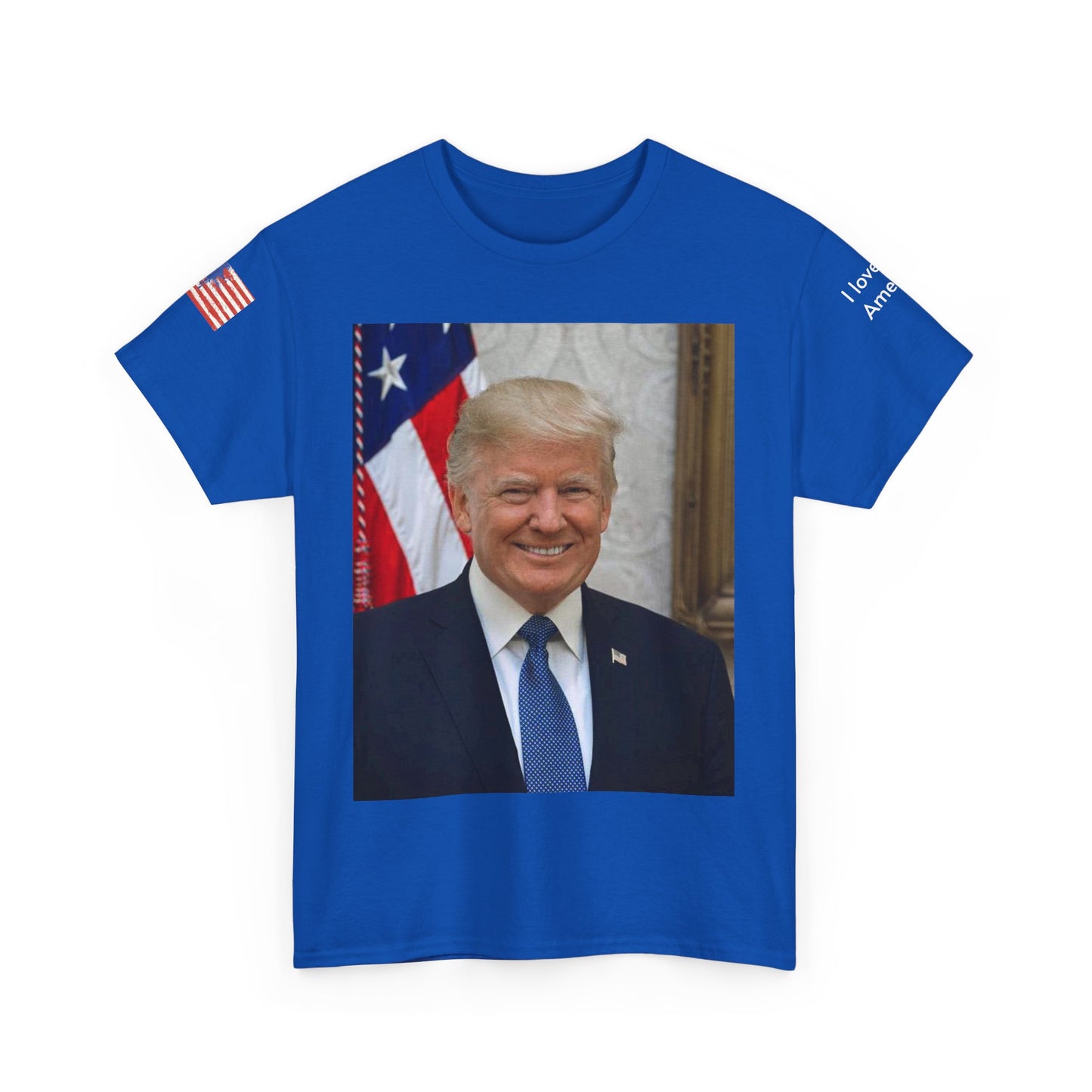 T-shirt President Donald Trump I love America