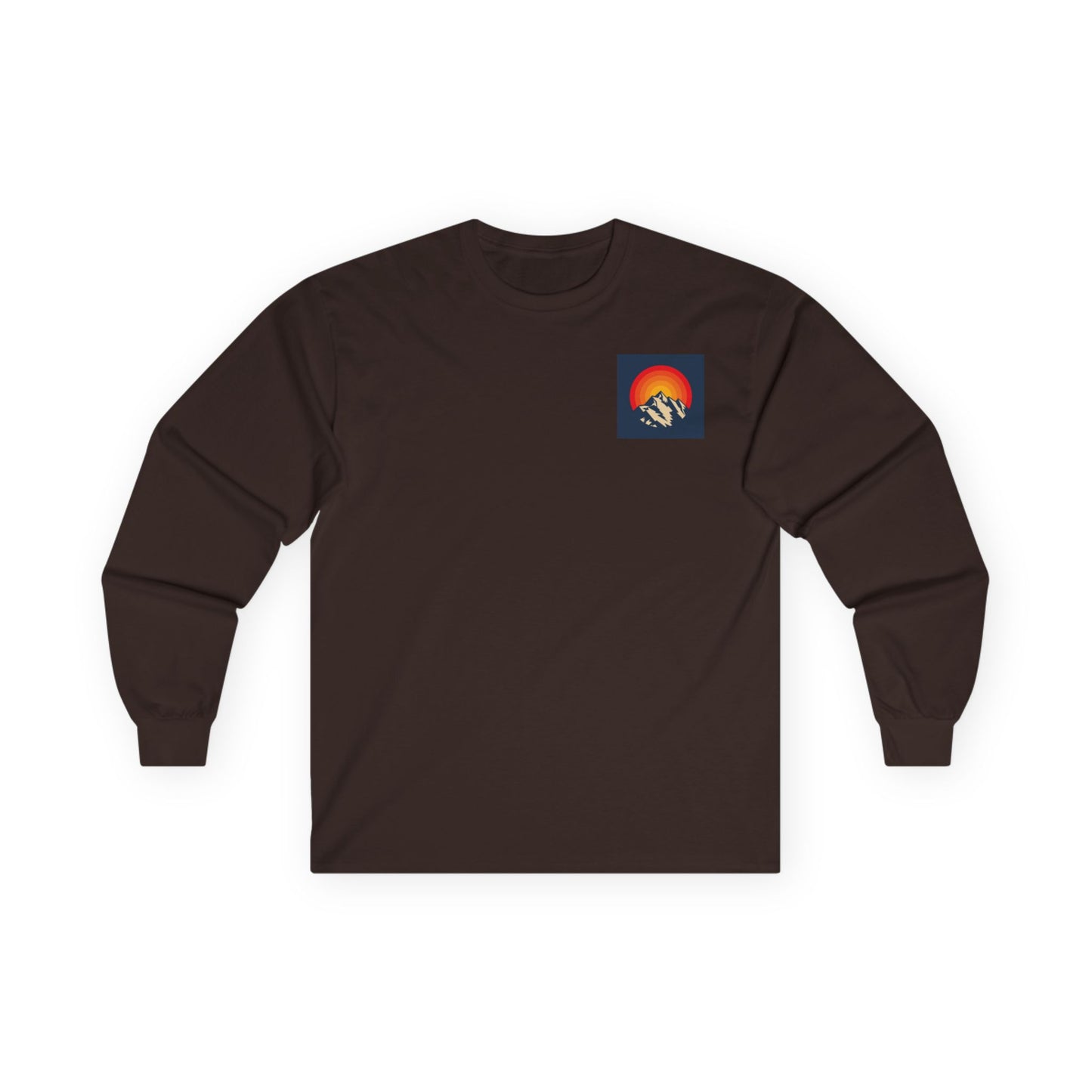 T-shirt à manches longues Sunset Rider – T-shirt unisexe en ultra coton pour les amateurs de plein air 
