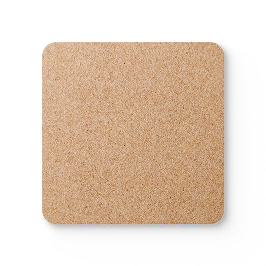 Cat-Themed Corkwood Coaster Set – Vibrant Home Décor for Cat Lovers