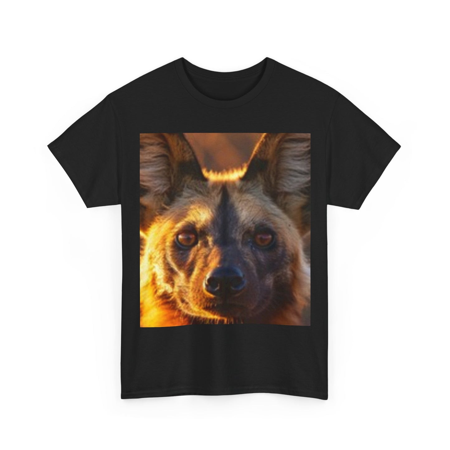 Dog's Face Unisex Heavy Cotton T-shirt I Love Dogs!