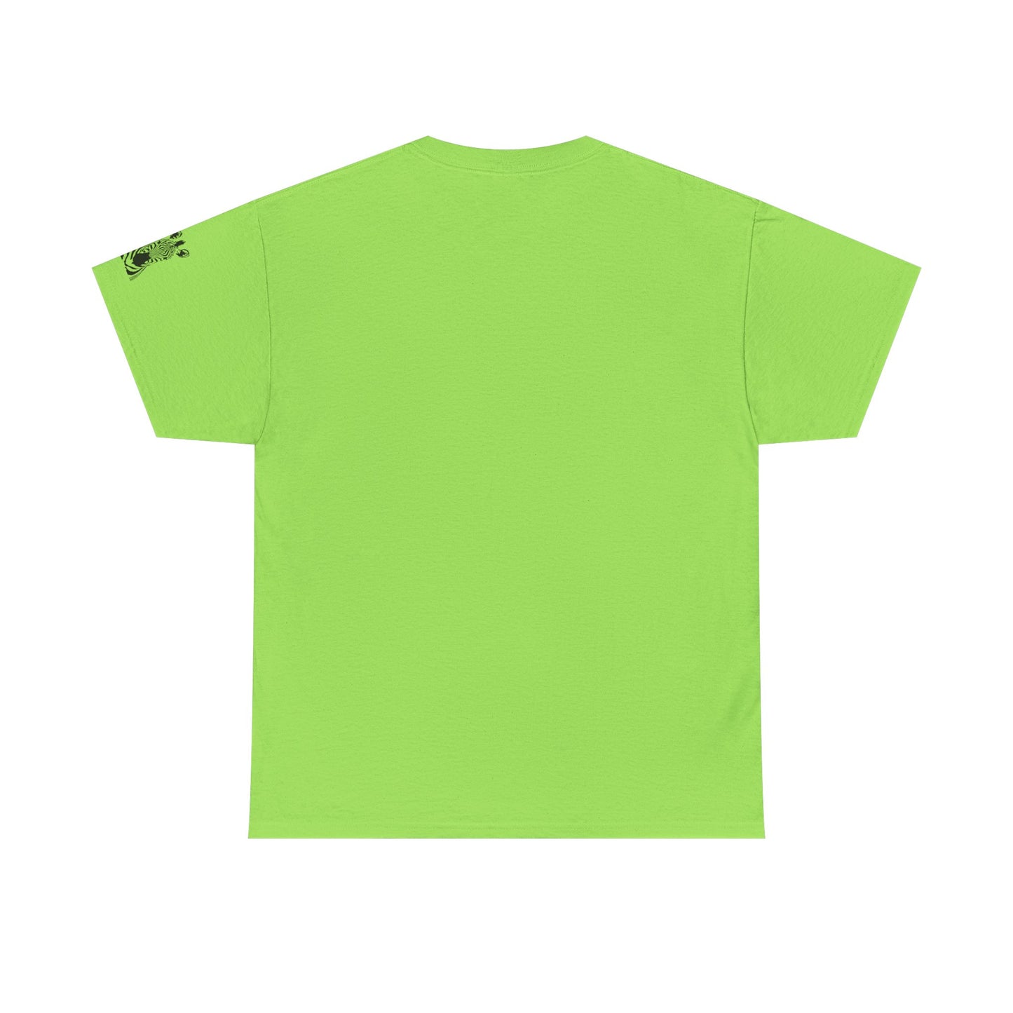 Camiseta unisex de algodón grueso con corazón de cebra: camiseta con gráficos llamativos para amantes de los animales