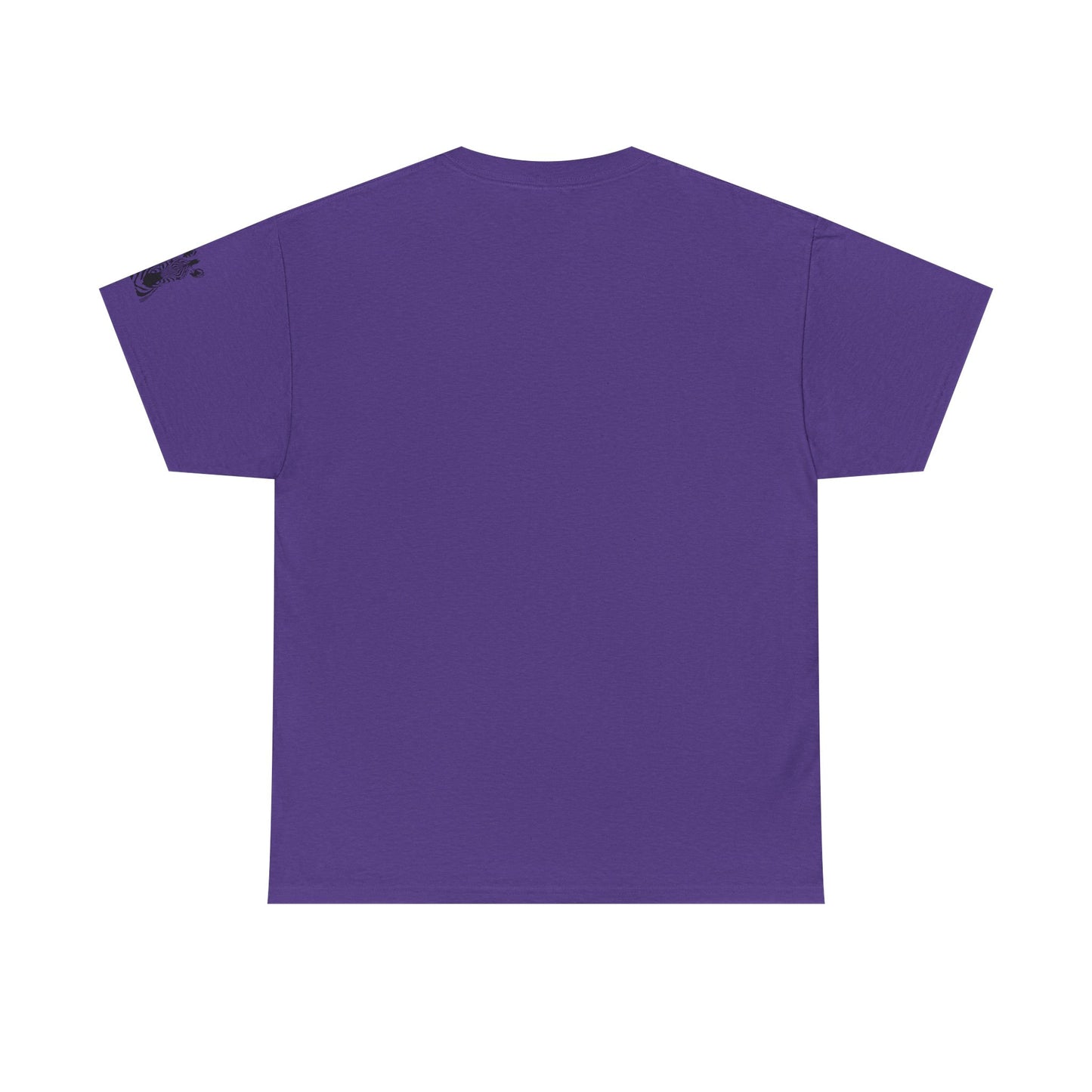 Camiseta unisex de algodón grueso con corazón de cebra: camiseta con gráficos llamativos para amantes de los animales