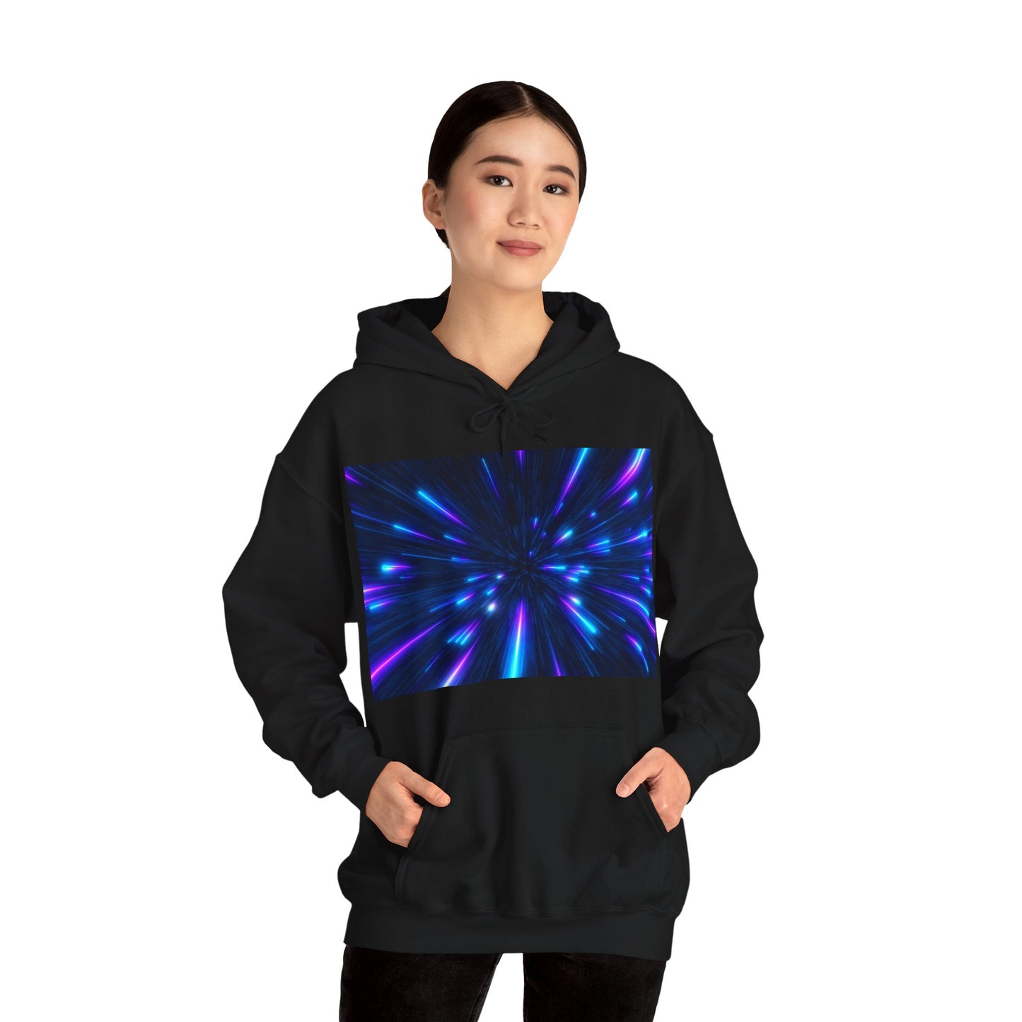 Hooded Sweatshirt Blue