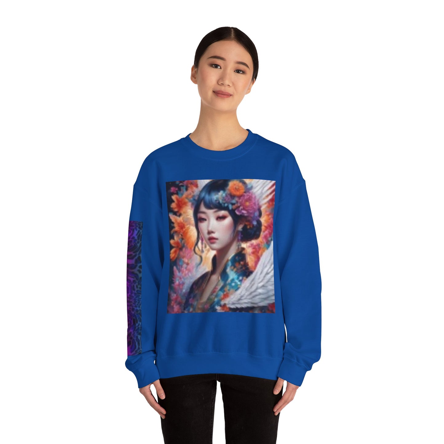 Artistic Unisex Crewneck Sweatshirt - Floral and Nature Designs
