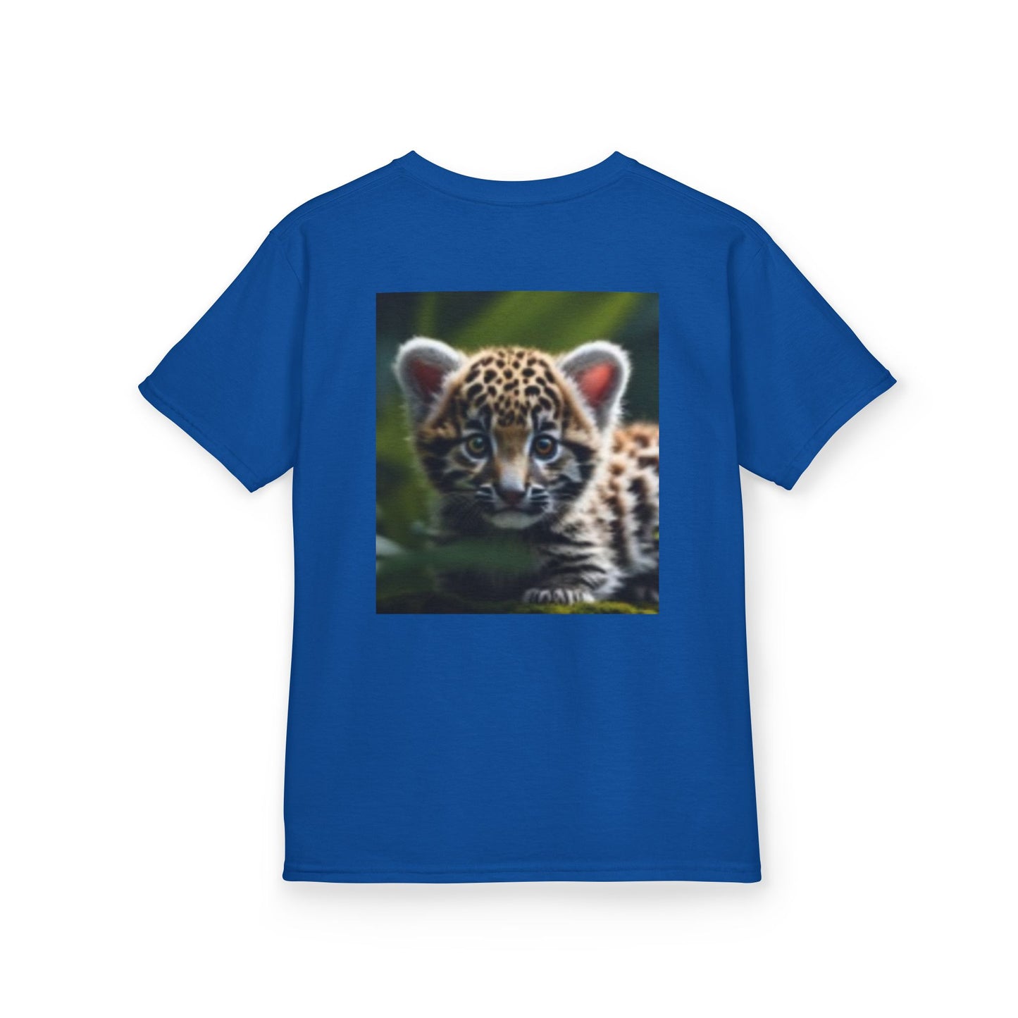 Cute Jungle Leopard Kids Tee - Adorable Animal Art for Every Young Explorer