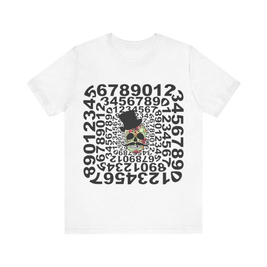 T-shirt Skull Numbers