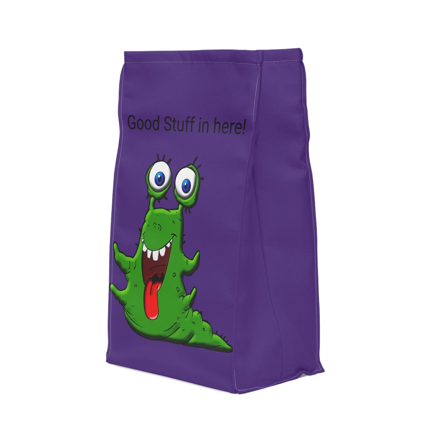 Polyester Lunch Bag Green Alien