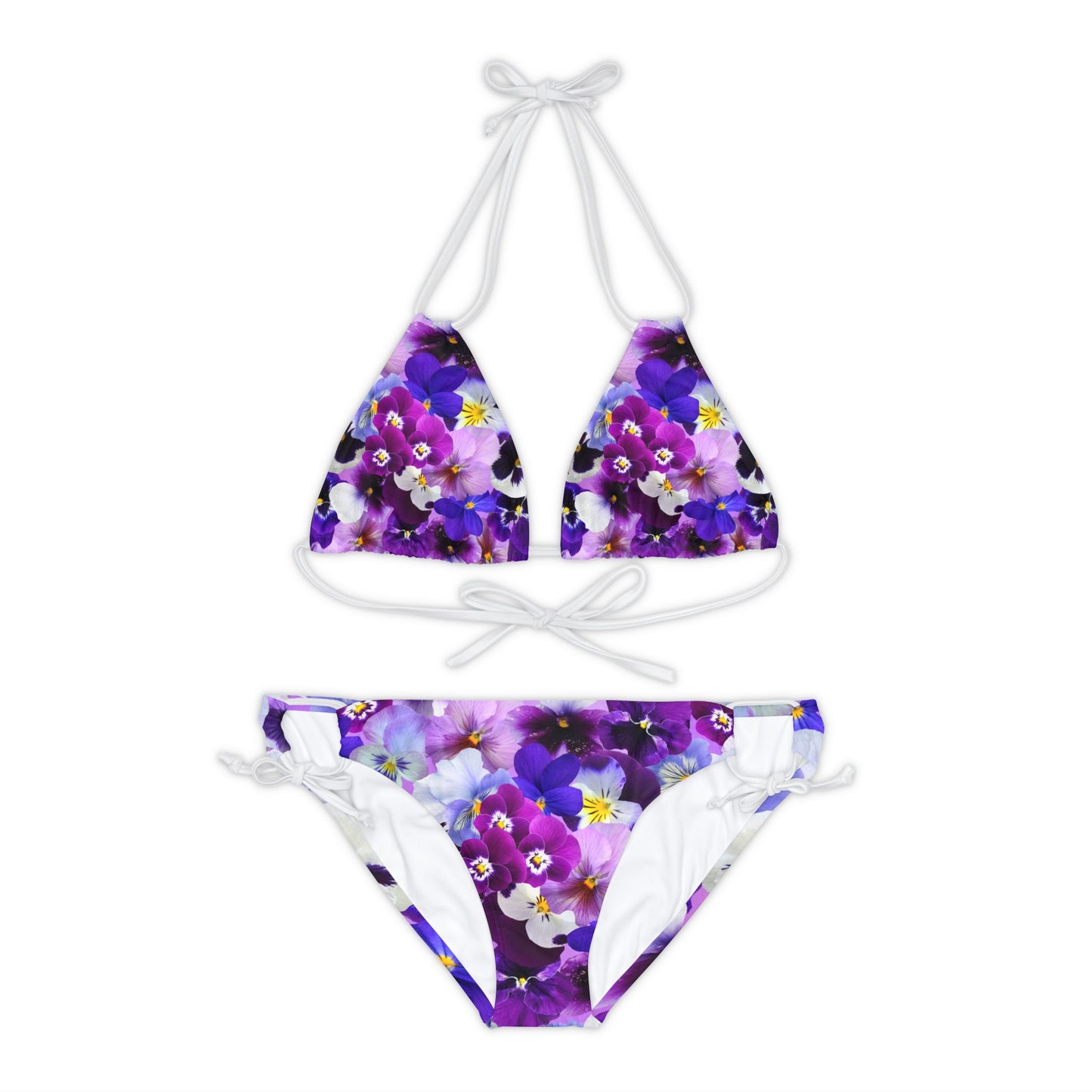 Bikini Set Purple Flowers Looking Fabulous at Cala Mariolu Italy Wow I Love this place!
