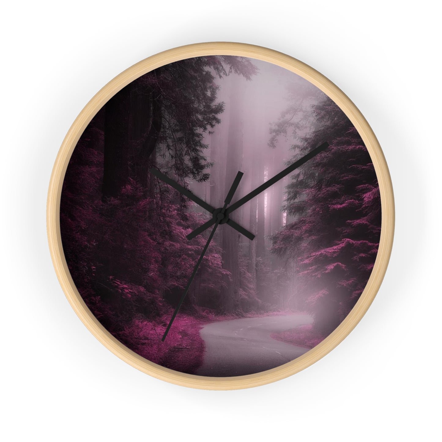 Horloge murale Purple Wilderness So Beautiful