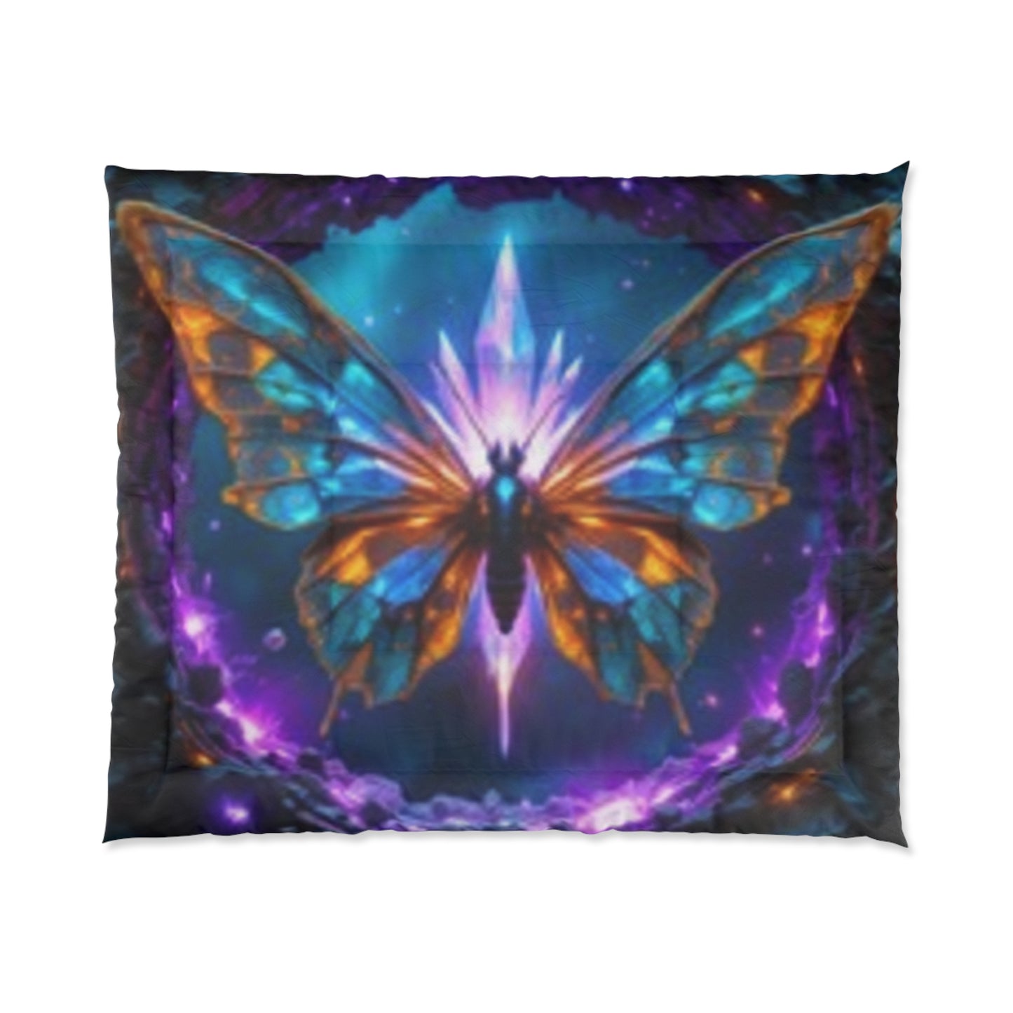 Couette Papillon Vibrante - Une parure de lit bohème de rêve pour des espaces douillets