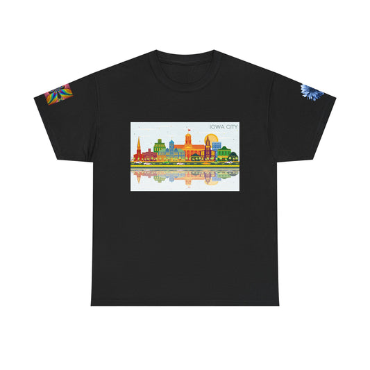 Iowa City Sunflower T-shirt - Vibrant Art for Nature Lovers