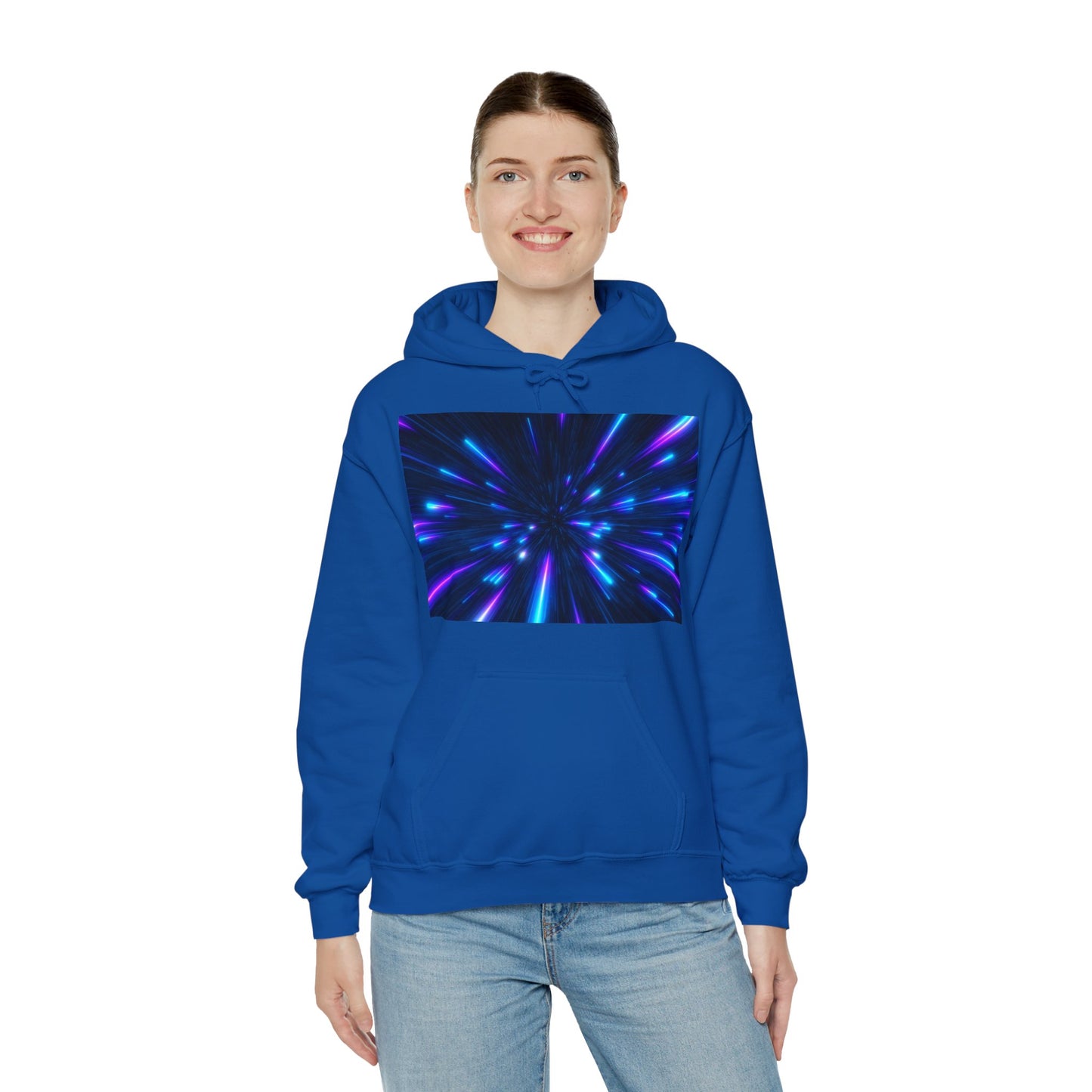 Hooded Sweatshirt Blue