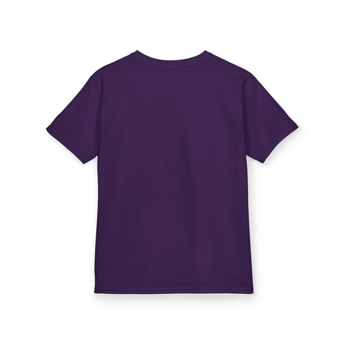 Camiseta infantil de algodón grueso con estampado floral de gato negro: diseño divertido y colorido 