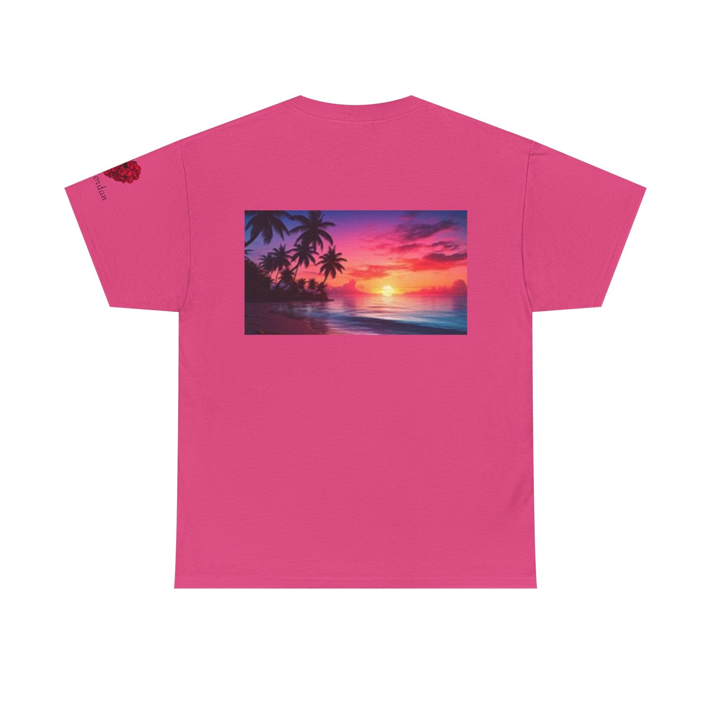 Mary Jordan Heavy Cotton T-shirt, Personalized T-Shirt, Gift for Her, Unique Apparel, Selfie Tees, Casual Wear