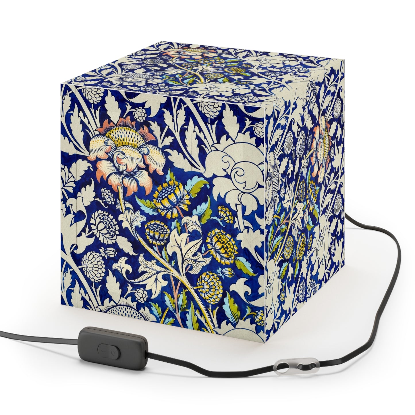 Lampe Cube Lumineuse Jardin de Fleurs Fantaisiste