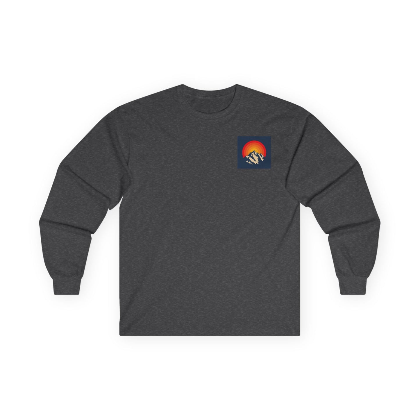 T-shirt à manches longues Sunset Rider – T-shirt unisexe en ultra coton pour les amateurs de plein air 