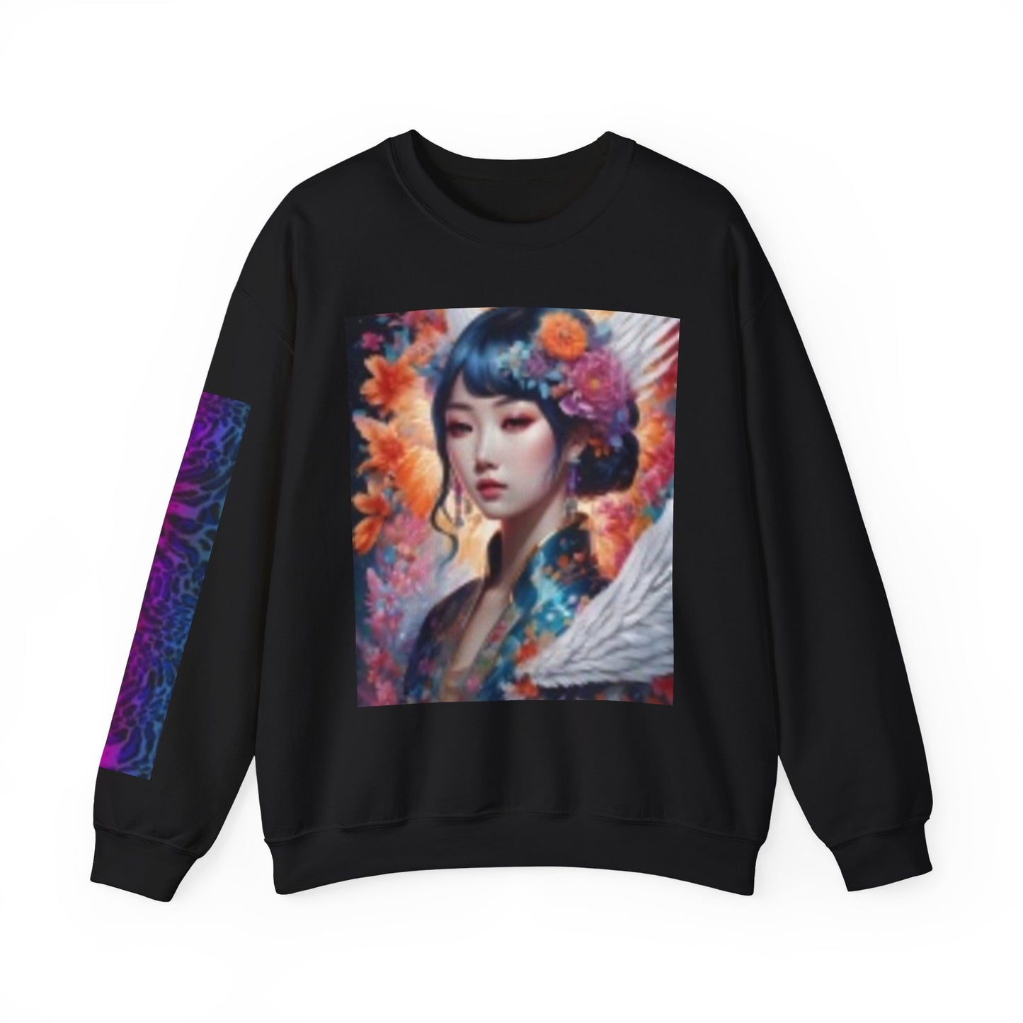 Artistic Unisex Crewneck Sweatshirt - Floral and Nature Designs