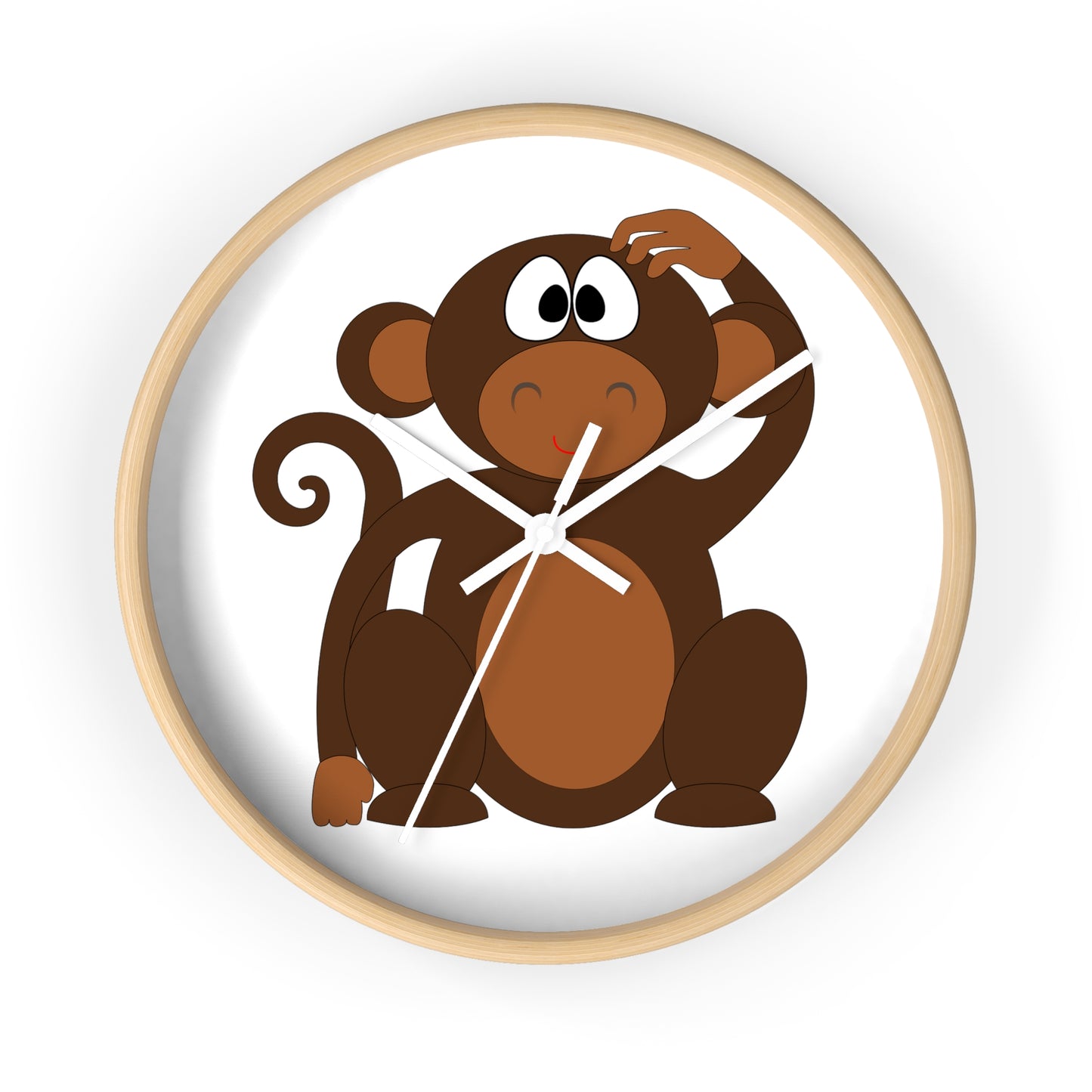 Horloge murale singe idéale pour une chambre d'enfant