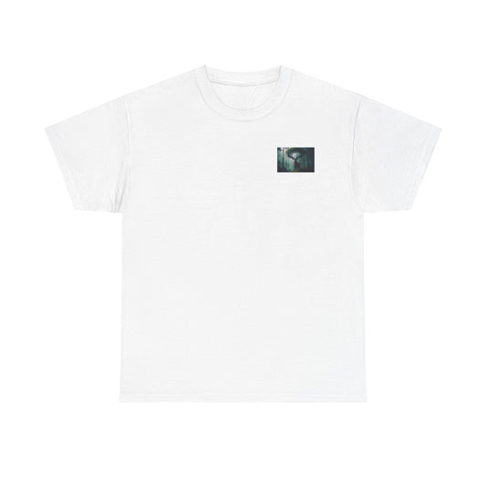 Unisex Heavy Cotton T-shirt Deer Forest
